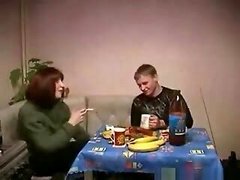 Russian Mature Mom and Son Sex
